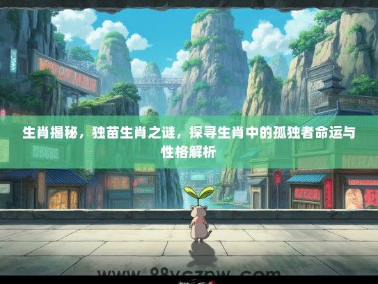 生肖揭秘，独苗生肖之谜，探寻生肖中的孤独者命运与性格解析