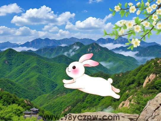 春满人间指兔跃千山翠，春日生肖兔的浪漫诗篇及生肖文化解读