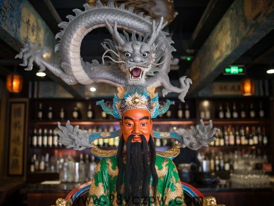 三尺神明头顶龙，生肖谜底成语寻——龙行天下神采飞扬之谜