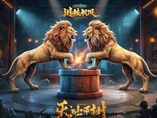 双狮布阵传奇之战，揭秘无邀功自来，激战生肖擂台的巅峰对决实况