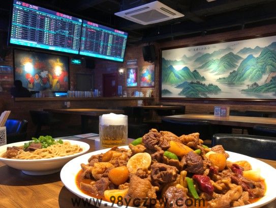 大盘鸡牛肉拉面传奇，打一生肖背后的温馨家常味