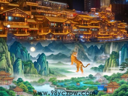 生肖揭秘，探寻虎影背后的风水宝地与财运秘密