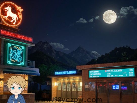 月黑风高显灵犀，夜空月亮映射生肖之谜