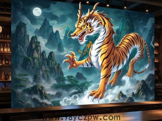 龙行虎步彰显自由散漫精神，揭秘生肖龙背后的成语智慧与风采