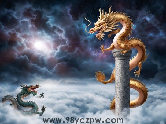 生肖龙一柱擎天闹云霄，龙腾四海展雄风之传奇风采揭秘