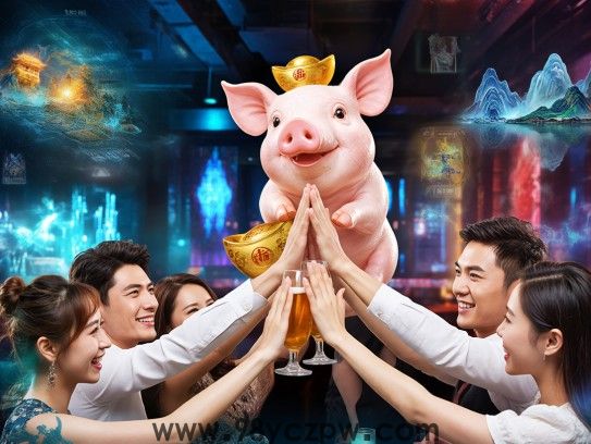 金猪献瑞，额手称庆，生肖猪喜讯连连的欢乐时光分享