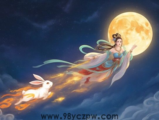 嫦娥追月揭秘生肖奥秘，探寻神秘生肖兔的传说故事