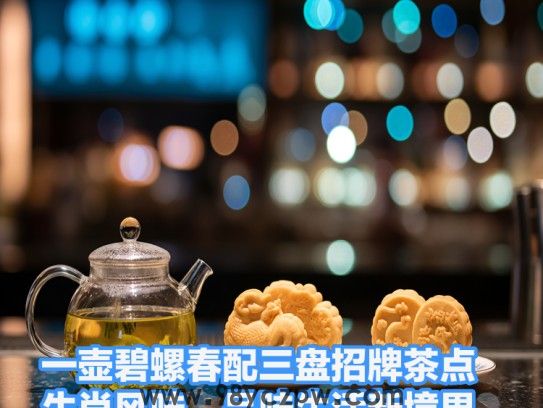 一壶碧螺春配三盘招牌茶点，生肖风味，品味生活新境界