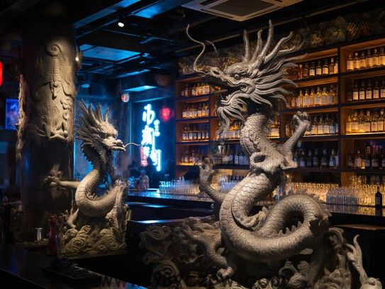 生肖龙文化探寻，盈盈龙舞九天，揭秘生肖龙形象塑造与内在精神象征