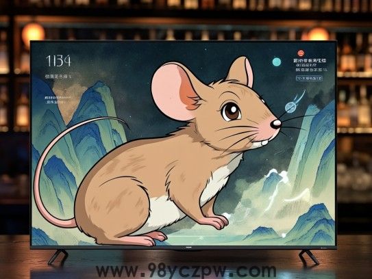 生肖之光，盈盈在目生肖鼠，探寻优雅魅力与吉祥寓意