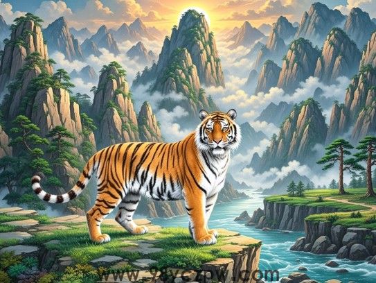 生肖虎独傲涯岸，辅弼缺失危在旦夕，揭秘老虎势危背后的危机与成语寓意