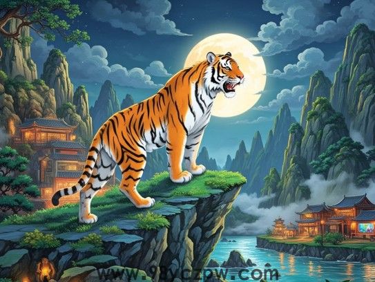生肖虎独傲涯岸，辅弼缺失危在旦夕，揭秘老虎势危背后的危机与成语寓意