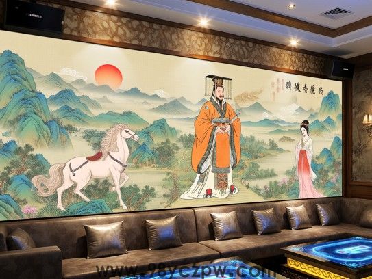 君王将相美人随，生肖传奇共绘江山绘卷