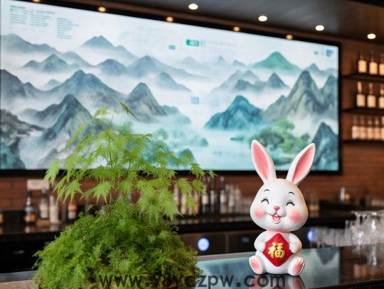 草木逢春生肖兔喜洋洋，春意盎然揭示最佳兔年生肖吉祥物