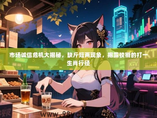 市场诚信危机大揭秘，缺斤短两现象，揭露狡猾的打一生肖行径