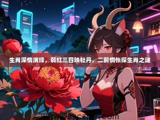 生肖深情演绎，弱红三四映牡丹，二前惆怅探生肖之谜