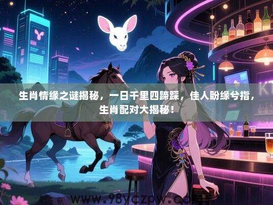 生肖情缘之谜揭秘，一日千里四蹄踩，佳人盼缘兮指，生肖配对大揭秘！