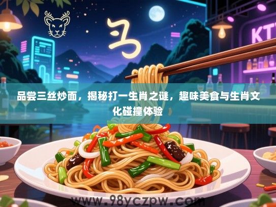 品尝三丝炒面，揭秘打一生肖之谜，趣味美食与生肖文化碰撞体验