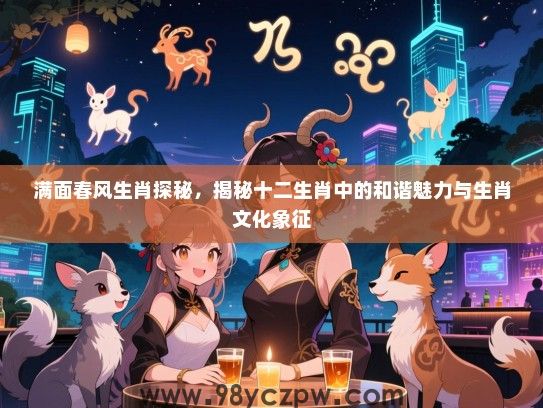 满面春风生肖探秘，揭秘十二生肖中的和谐魅力与生肖文化象征