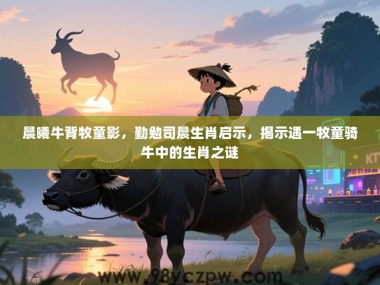 晨曦牛背牧童影，勤勉司晨生肖启示，揭示遇一牧童骑牛中的生肖之谜