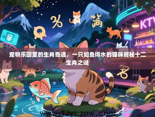 宠物乐园里的生肖奇遇，一只如鱼得水的猫咪揭秘十二生肖之谜