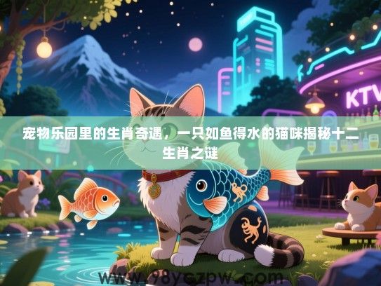 宠物乐园里的生肖奇遇，一只如鱼得水的猫咪揭秘十二生肖之谜