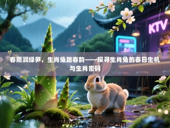 春雨润绿笋，生肖兔踏春韵——探寻生肖兔的春日生机与生肖密码