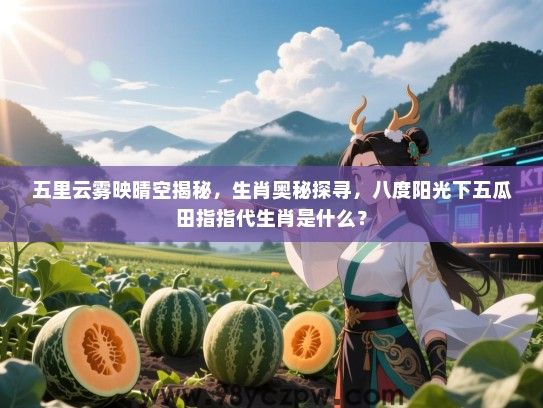 五里云雾映晴空揭秘，生肖奥秘探寻，八度阳光下五瓜田指指代生肖是什么？