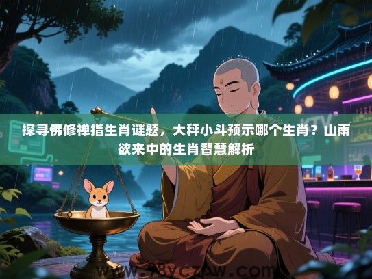 探寻佛修禅指生肖谜题，大秤小斗预示哪个生肖？山雨欲来中的生肖智慧解析
