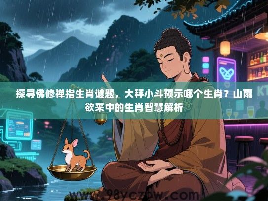 探寻佛修禅指生肖谜题，大秤小斗预示哪个生肖？山雨欲来中的生肖智慧解析