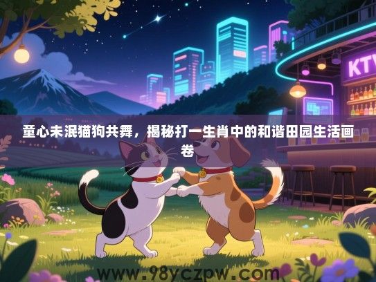 童心未泯猫狗共舞，揭秘打一生肖中的和谐田园生活画卷