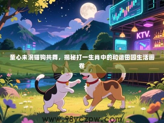 童心未泯猫狗共舞，揭秘打一生肖中的和谐田园生活画卷