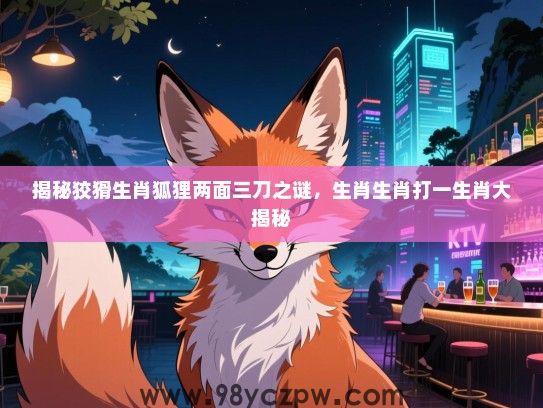 揭秘狡猾生肖狐狸两面三刀之谜，生肖生肖打一生肖大揭秘