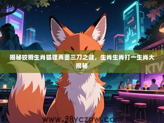 揭秘狡猾生肖狐狸两面三刀之谜，生肖生肖打一生肖大揭秘