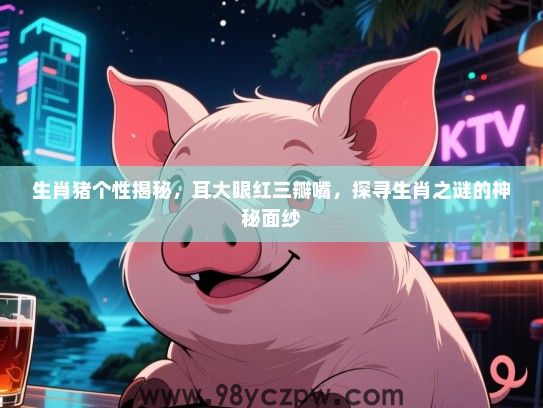 生肖猪个性揭秘，耳大眼红三瓣嘴，探寻生肖之谜的神秘面纱