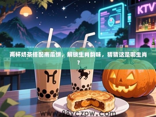 两杯奶茶搭配南瓜饼，解锁生肖韵味，猜猜这是哪生肖？
