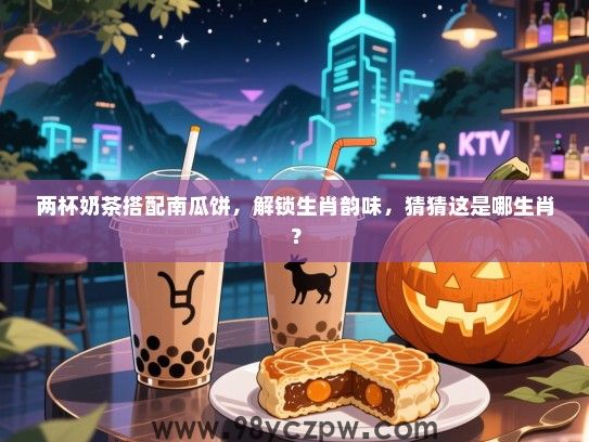 两杯奶茶搭配南瓜饼，解锁生肖韵味，猜猜这是哪生肖？