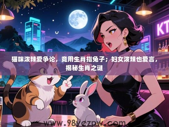 猫咪泼辣爱争论，竟用生肖指兔子；妇女泼辣也爱言，揭秘生肖之谜