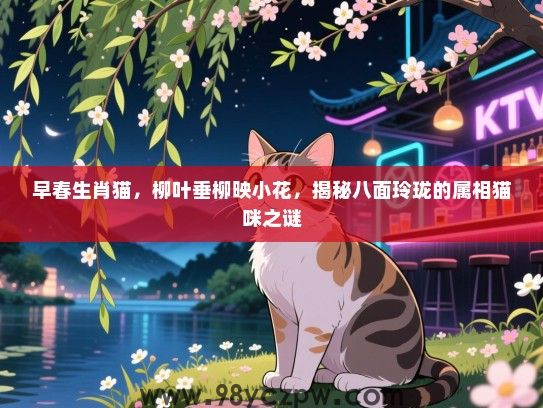 早春生肖猫，柳叶垂柳映小花，揭秘八面玲珑的属相猫咪之谜