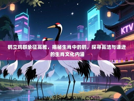 鹤立鸡群象征高雅，揭秘生肖中的鹤，探寻高洁与谦逊的生肖文化内涵