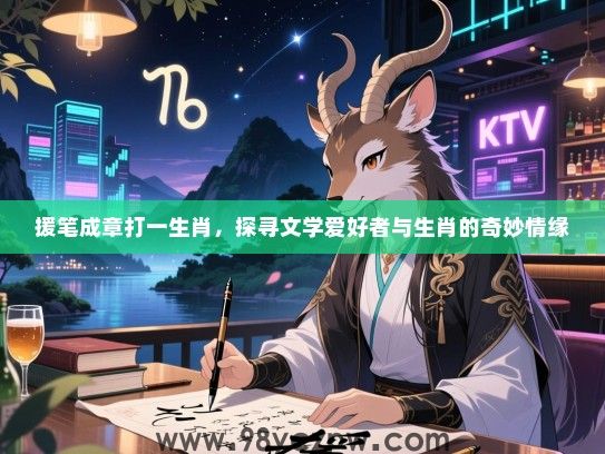 援笔成章打一生肖，探寻文学爱好者与生肖的奇妙情缘