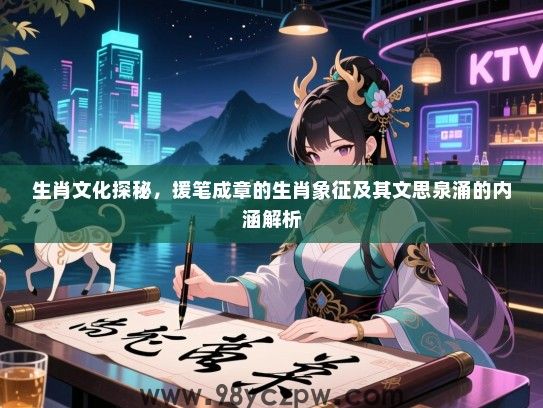 生肖文化探秘，援笔成章的生肖象征及其文思泉涌的内涵解析