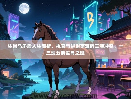 生肖马矛盾人生解析，执著与进退两难的三观冲突，一三现五明生肖之谜