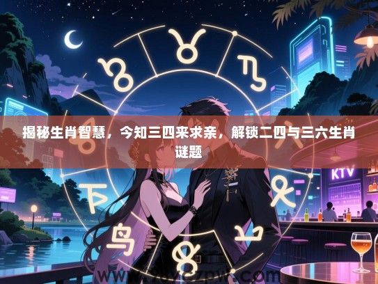 揭秘生肖智慧，今知三四来求亲，解锁二四与三六生肖谜题