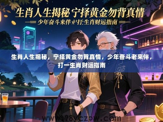 生肖人生揭秘，宁择黄金勿背真情，少年奋斗老来伴，打一生肖财运指南