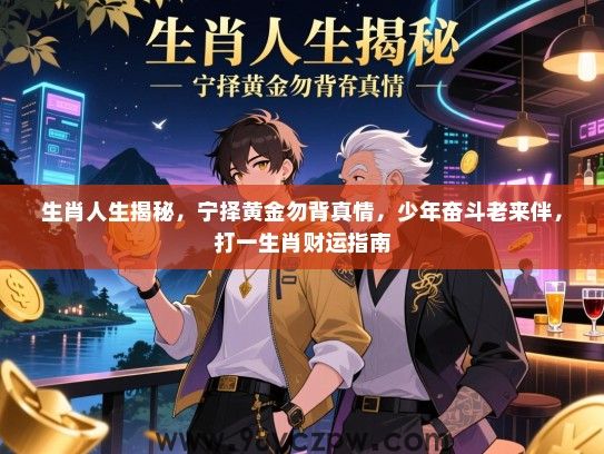 生肖人生揭秘，宁择黄金勿背真情，少年奋斗老来伴，打一生肖财运指南