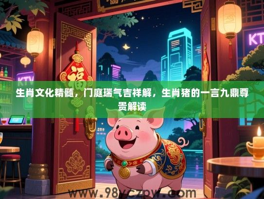 生肖文化精髓，门庭瑞气吉祥解，生肖猪的一言九鼎尊贵解读