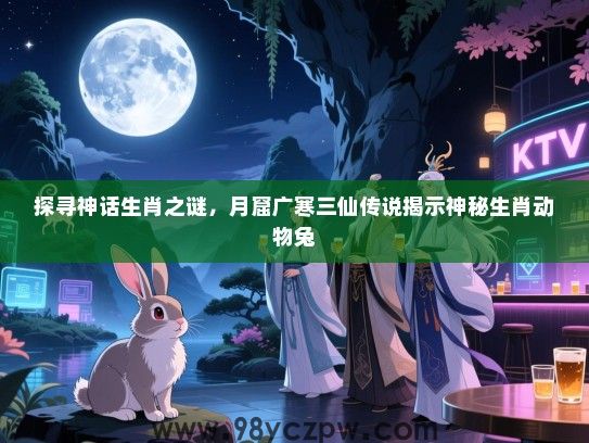 探寻神话生肖之谜，月窟广寒三仙传说揭示神秘生肖动物兔