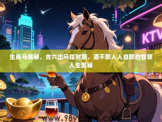 生肖马揭秘，合六出马指财路，酒不醉人人自醉的智慧人生奥秘