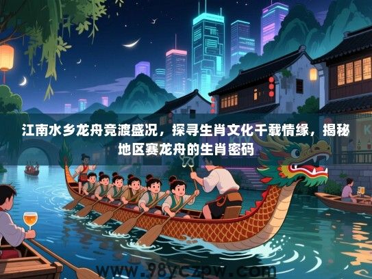 江南水乡龙舟竞渡盛况，探寻生肖文化千载情缘，揭秘地区赛龙舟的生肖密码